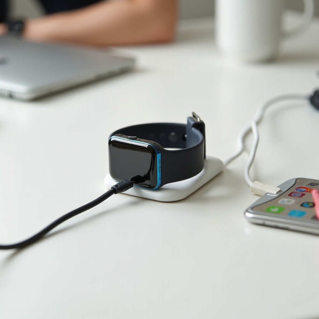 comment charger une montre intelligente avec un chargeur de téléphone